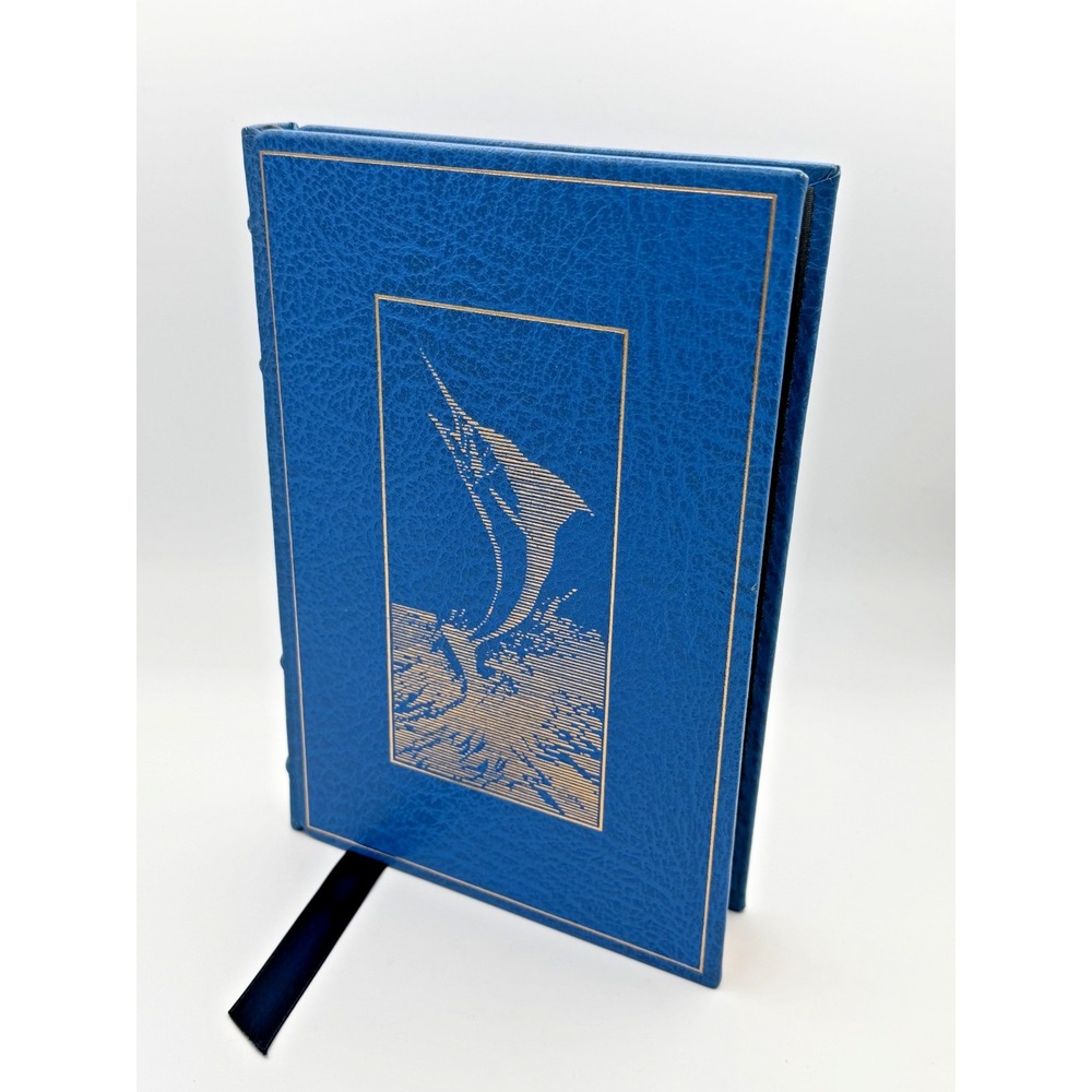 The Old Man and the Sea Ernest Hemingway Franklin Library 1975 Leather Bound